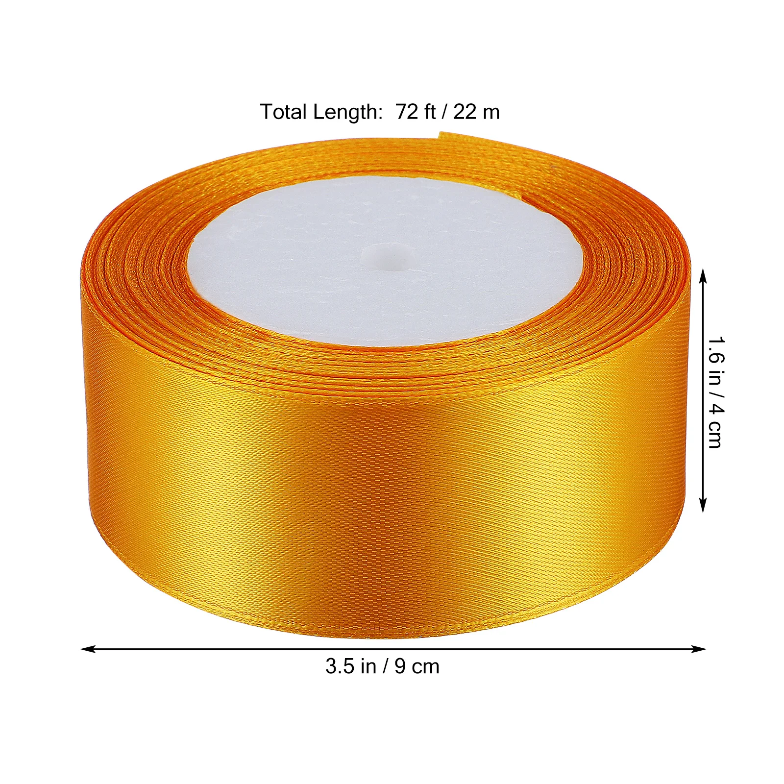 

3 Rolls Gift Packing Ribbon Decorative Birthday Ribbons White Craft Present Wrapping Satin for Wedding