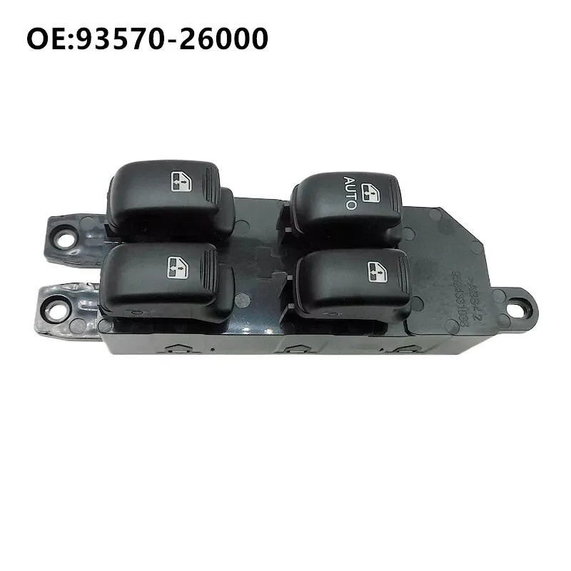 

Master Power Window Lifter Control Switch for Hyundai Santa Fe Front Electric Door Window Regulator Button Switch 93570-26000