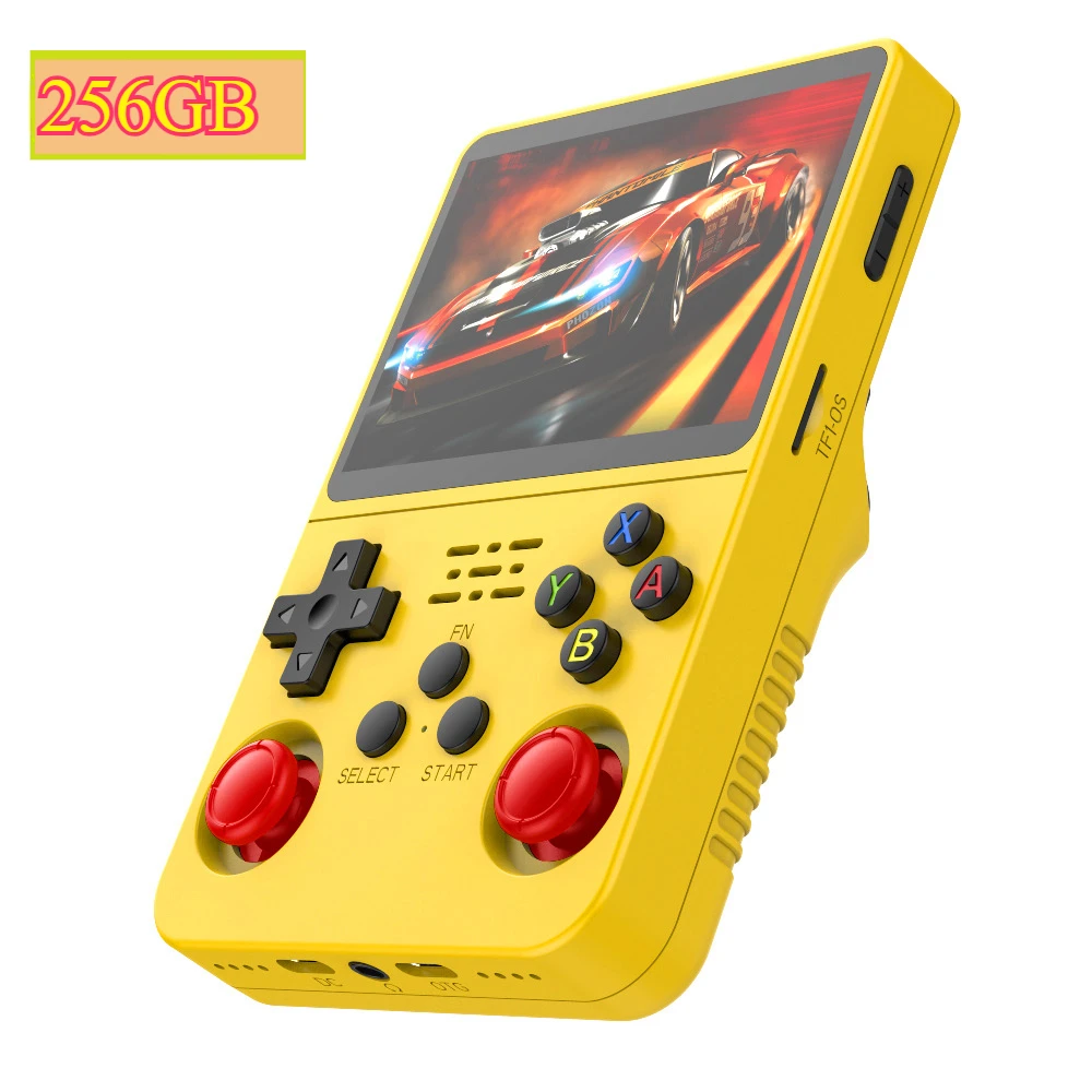 BOYHOM Original ARKOS 256G/128G/64G Open-Source Retro Handheld-Spielkonsole 3,5'' IPS Tragbarer Taschenspielcomputer MAX