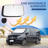 Car Windshield Sun Shade Covers for Front Window Sunscreen UV Parasol For Mercedes Benz V Class V260L W447 W448 Car Accessories