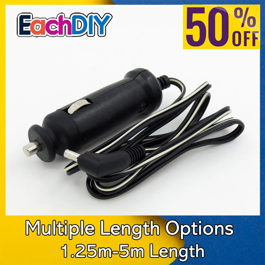 

2PCS Radar Detector Car DC 12V Charger Power Supplier Adapter Cable For Cobra XRS 555 757 797 878 888 930 940 950 970 LN005970