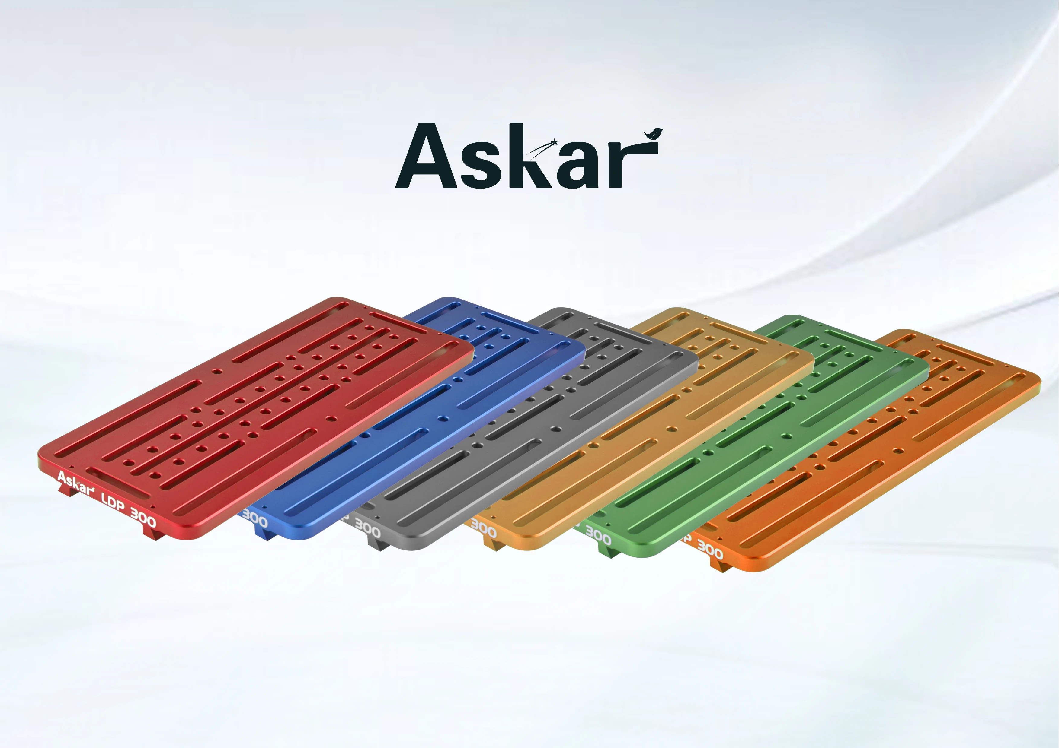 Askar Losmandy-style Universal Dovetail Plate (RED) 200MM Or 300MM Or 400MM