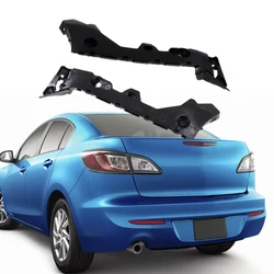For Mazda 3 Sedan 2010 2011 2012 2013 Pair Rear Left Right Bumper Bracket Holder Mount BBM4502H1E BBM4502J1E