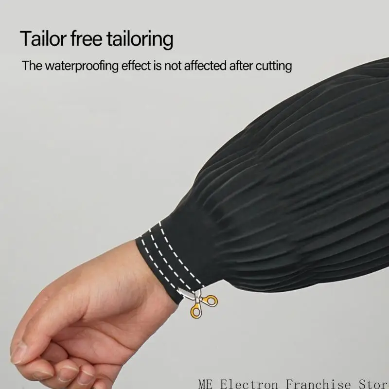 T5ea manga braço leve para poeira e salpicos protetores vários cenários