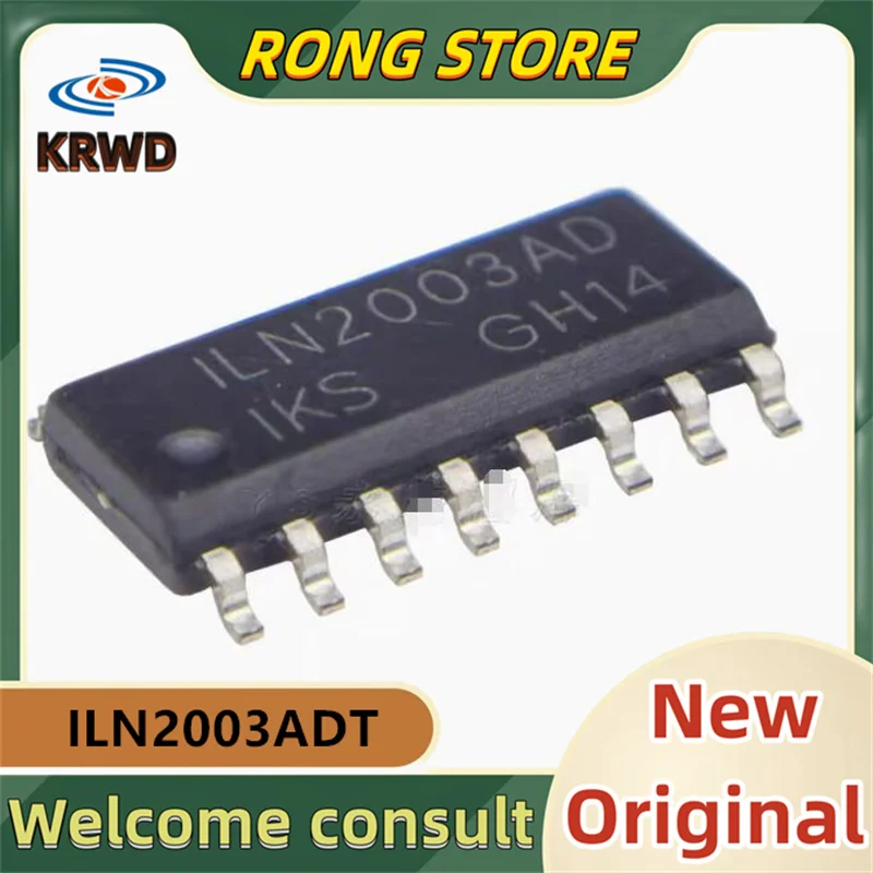 

50PCS ILN2003AD New Original ILN2003ADT ILN2003 SOP16