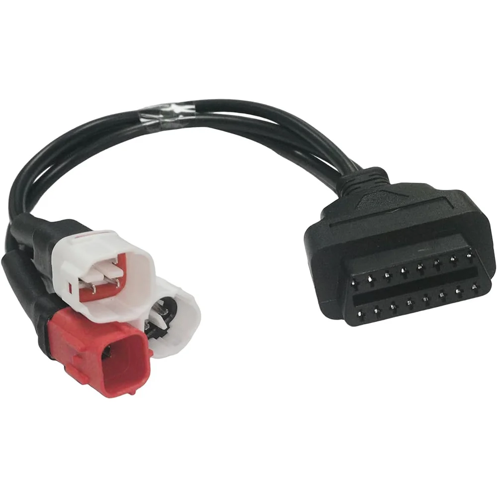 3 4 6 PIN Motorcycle OBD2 Diagnostics Connector For Yamaha 3PIN 4PIN For Honda 6Pin 3 IN 1 Motorbike OBD Plug Extension Adapter