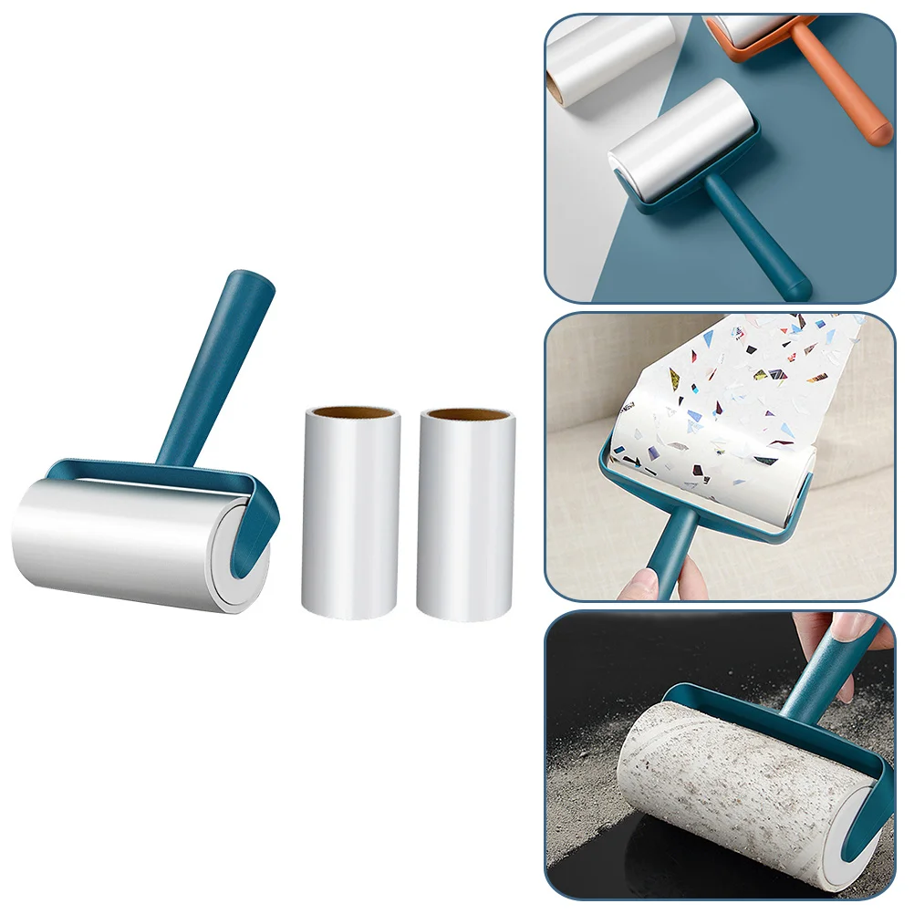 

1 set Lint Roller Strong Adhesiveness No Marks Durable Compact Size Easy Use Store Portable Daily Pet Hair Removal Tool Cleaning