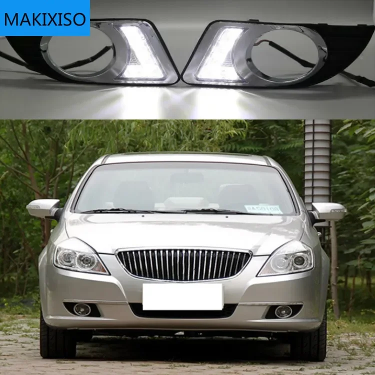 

2PCS For Buick Excelle 2008-2012 Auto LED Daytime Light Running Light DRL Front Fog Lamp Day Light