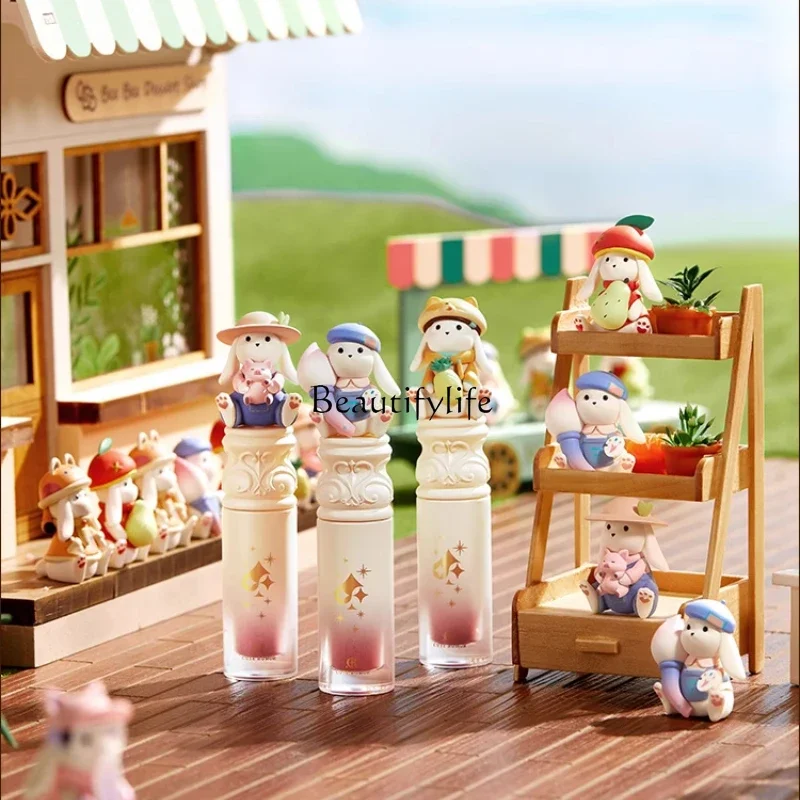 

Tutu Garden Party Mirror Lip Glaze Cute Story Water Gloss Glass Lip Gloss