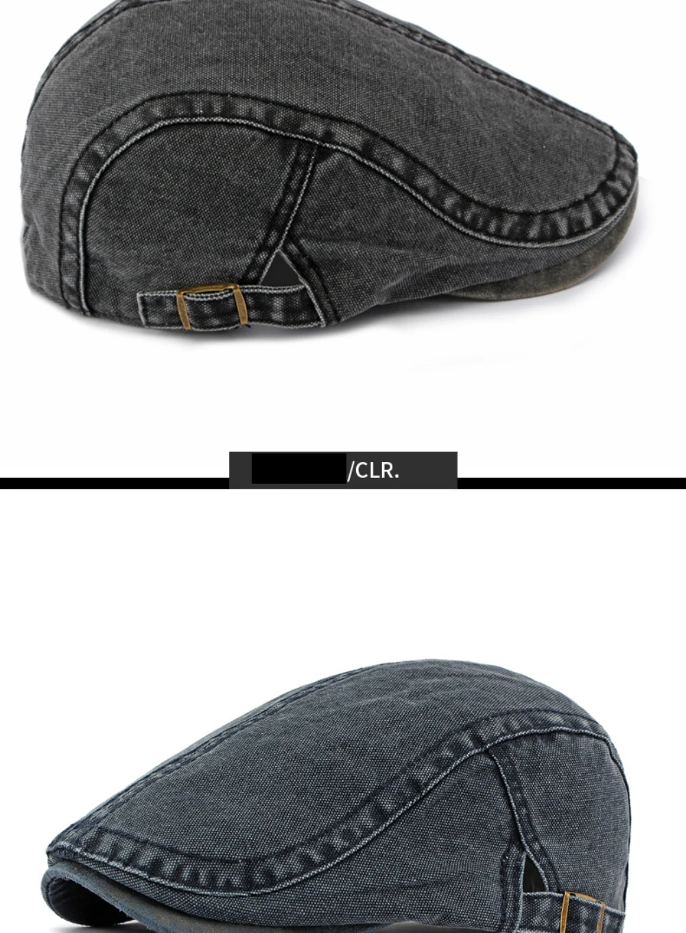 HT5138 Herren- und Damen-Baskenmütze, Vintage-Künstlermütze, 100% Baumwolle, Ivy-Flatcap für Frühling, Sommer, Herbst – Detail 11