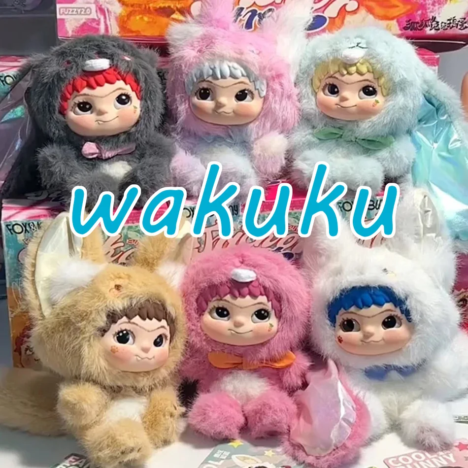 

Wakuku Fury Party Series v2 Fluffy Party слепая коробка милая коробка для фигурок милая кукла сумка кулон коллекционная подарок для девочек