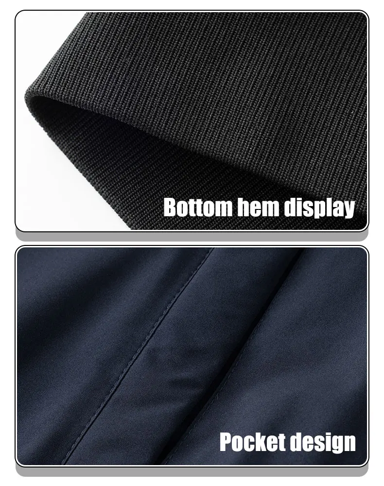 Spring Autumn Men's Casual Jackets Fashion Baseball Coat Light Soft Flying Jackets Men Business Men's Standing Collar Jacket 11 Sbc6bc70bc0714dff88b62ad9c5359fbfm