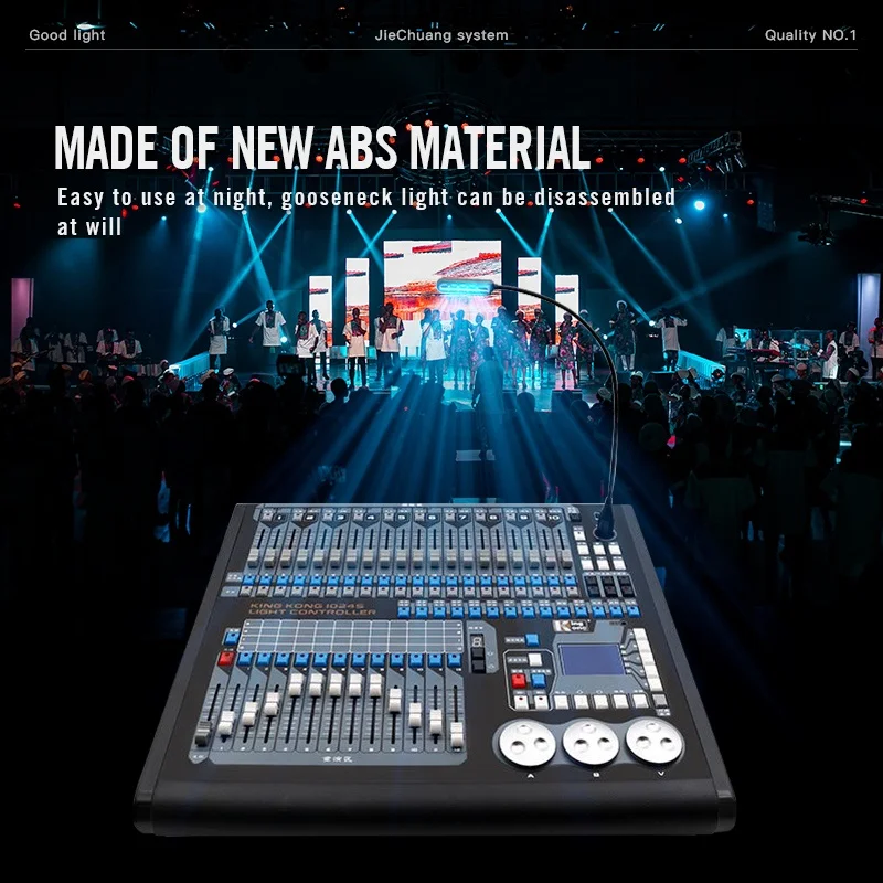 Professional Ex Factory Price Dmx 1024s Light Console Dj Kingkong Controller with Long-term Technical Support