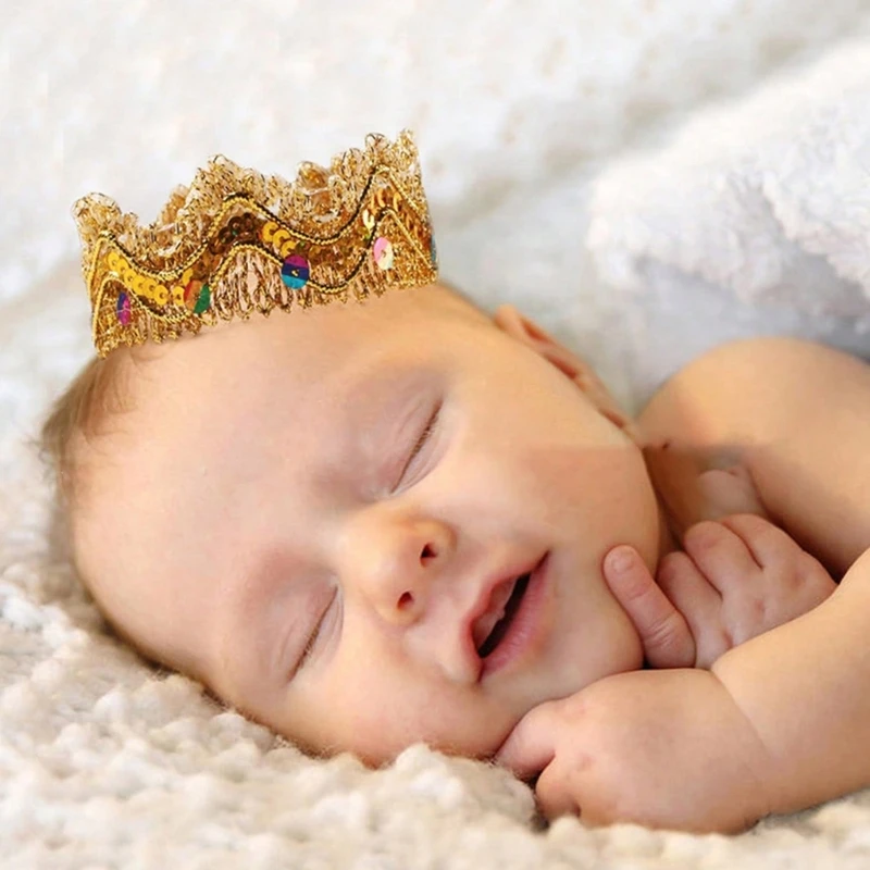 

Props for Newborn Photography Props Headdress Infant Fotografia Props Baby Girls Boys Unisex Shower Headwear