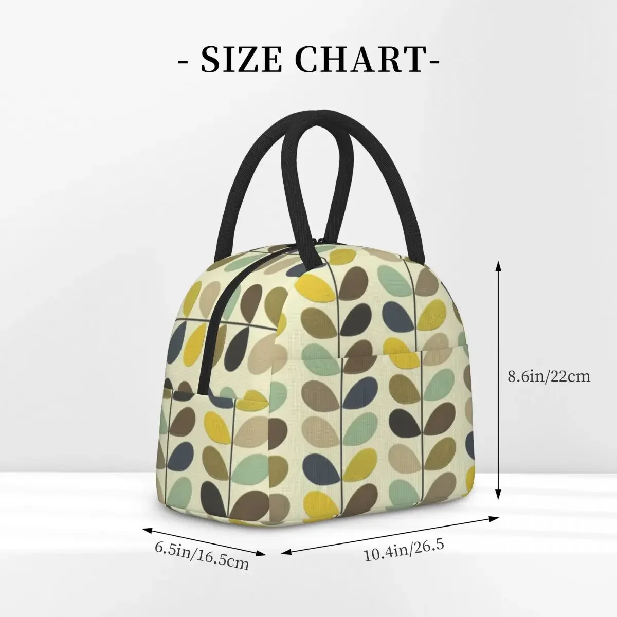Orla Kiely Multistem Insulated Lunch Bag for Kids School Cooler Thermal Food Box Tote Leakproof Lunch Boxes Container