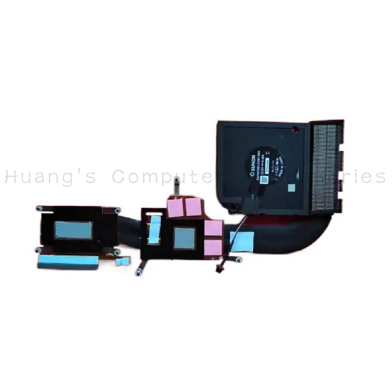SS+Original Laptop CPU Cooling Fan Heatsink 0XRXMP For Dell Latitude 5531 E5531 Precision 3571 Discrete Replacement