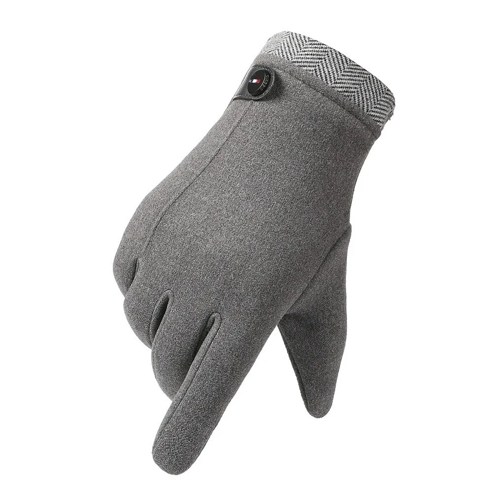 

Dralon Winter Gloves Warm Touchable Screen Touch Screen Gloves Windproof Full Finger Windproof Cold Proof Gloves