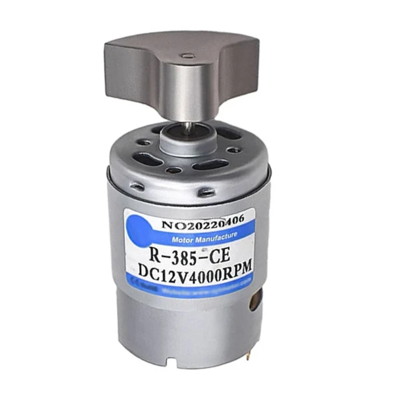 RF-385 Single Vibration Motor Kit Micro DC Vibration Motor 12V 24V 4000/8000rpm Massage Motor Round & Sector DC Electric