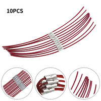 10Pcs Spool Line For BOSCH ART 23-30 F016800181 Grass Trimmer Cutting Wire Brush Cutter Lawn Mower Power Tool Accessories