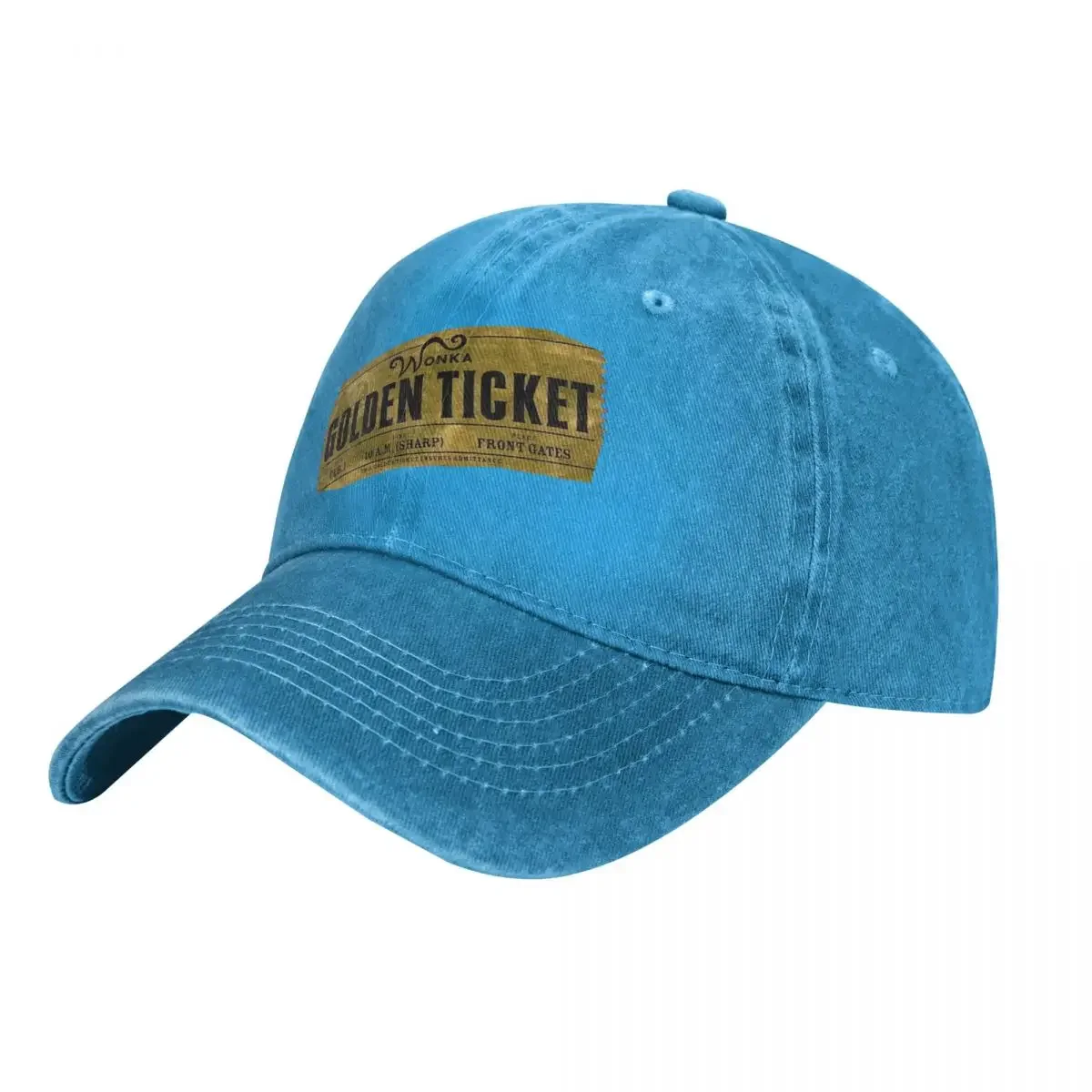 Golden Ticket Baseball Cap Custom Cap Trucker Hats Luxury Woman Hat Men'S