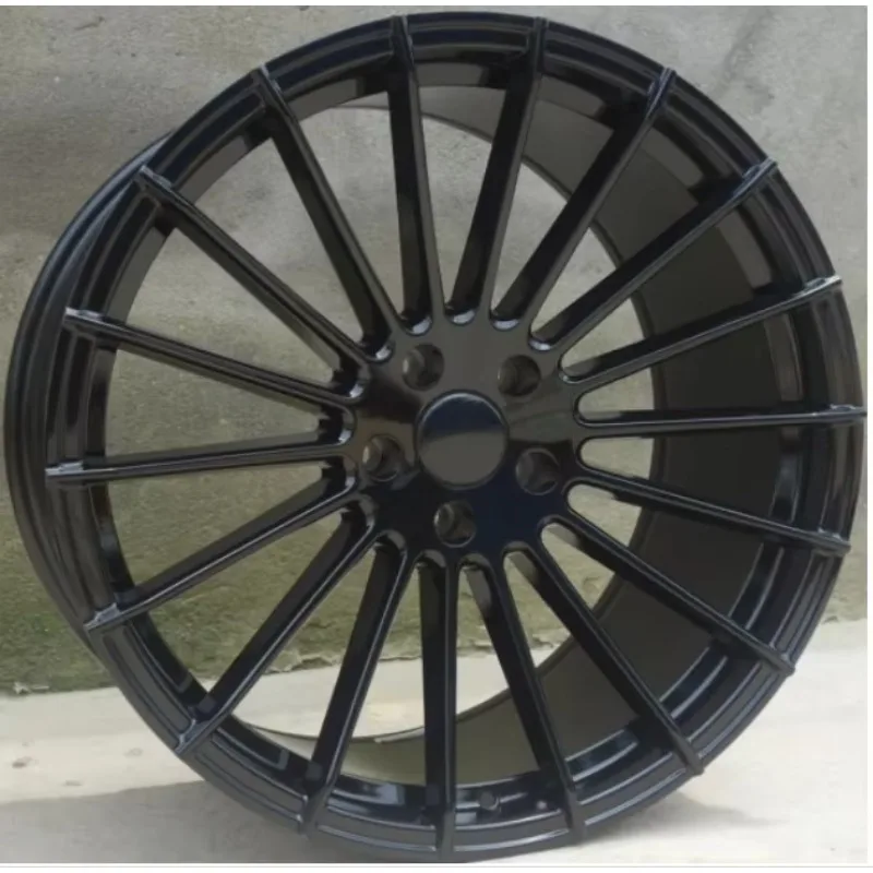 PRIVATE CUSTOM 21 Inch Front And Rear Wheel PCD5x120 6061-T6 Aluminium Alloy Forged Wheels Multi Spoke Passenger Car Wheel Rims