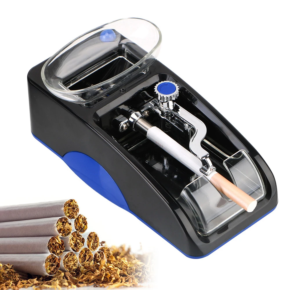 Electric Automatic Cigarette Rolling Machine DIY Smoking Accessories Smoking Tool Tobacco Roller EU US Plug Injector Maker