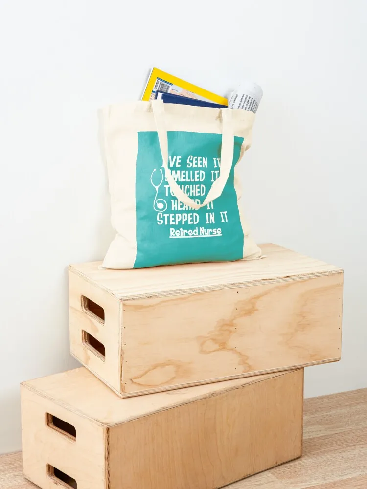 مضحك ممرضة التقاعد حمل حقيبة كبيرة حمل حقيبة الرجال القماش امرأة أكياس كبيرة للنساء