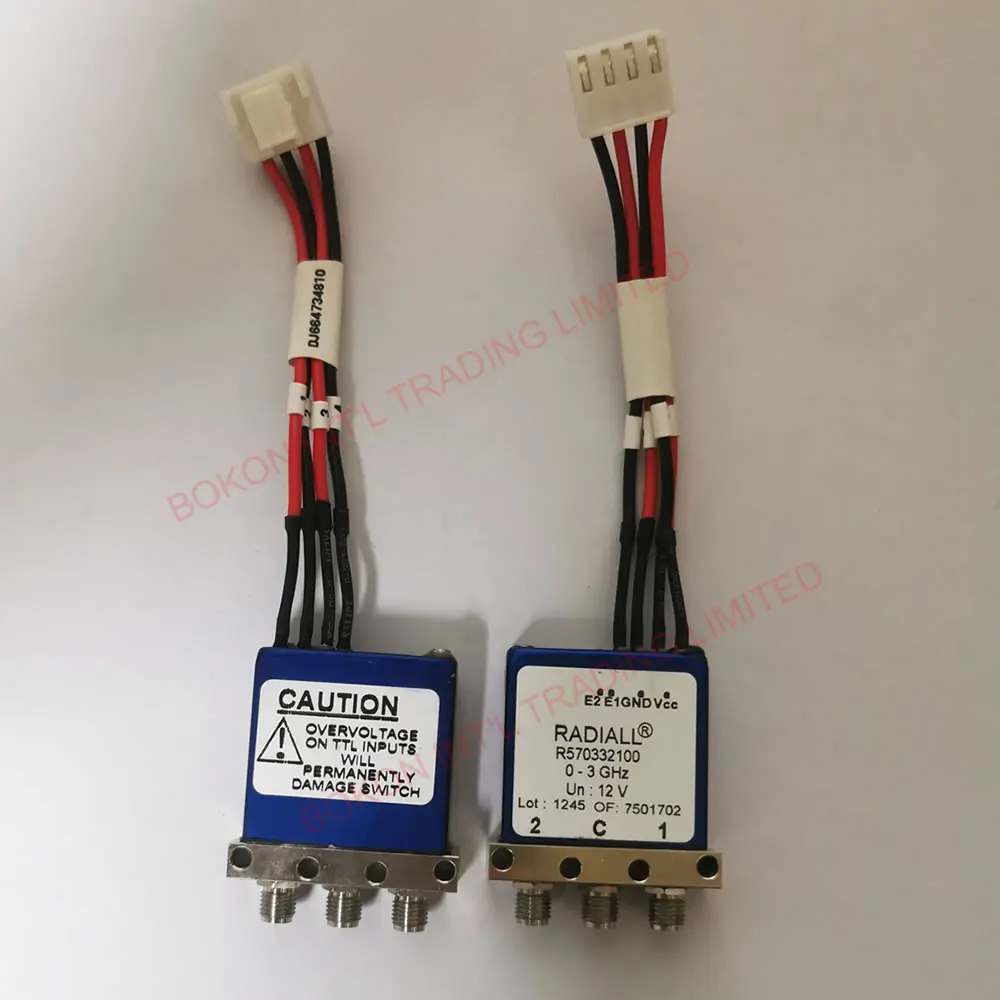 Imagem -03 - Interruptores Coaxiais de Microondas rf 03ghz 12v Sma R570332100 Spdt dc a 3ghz 3000mhz