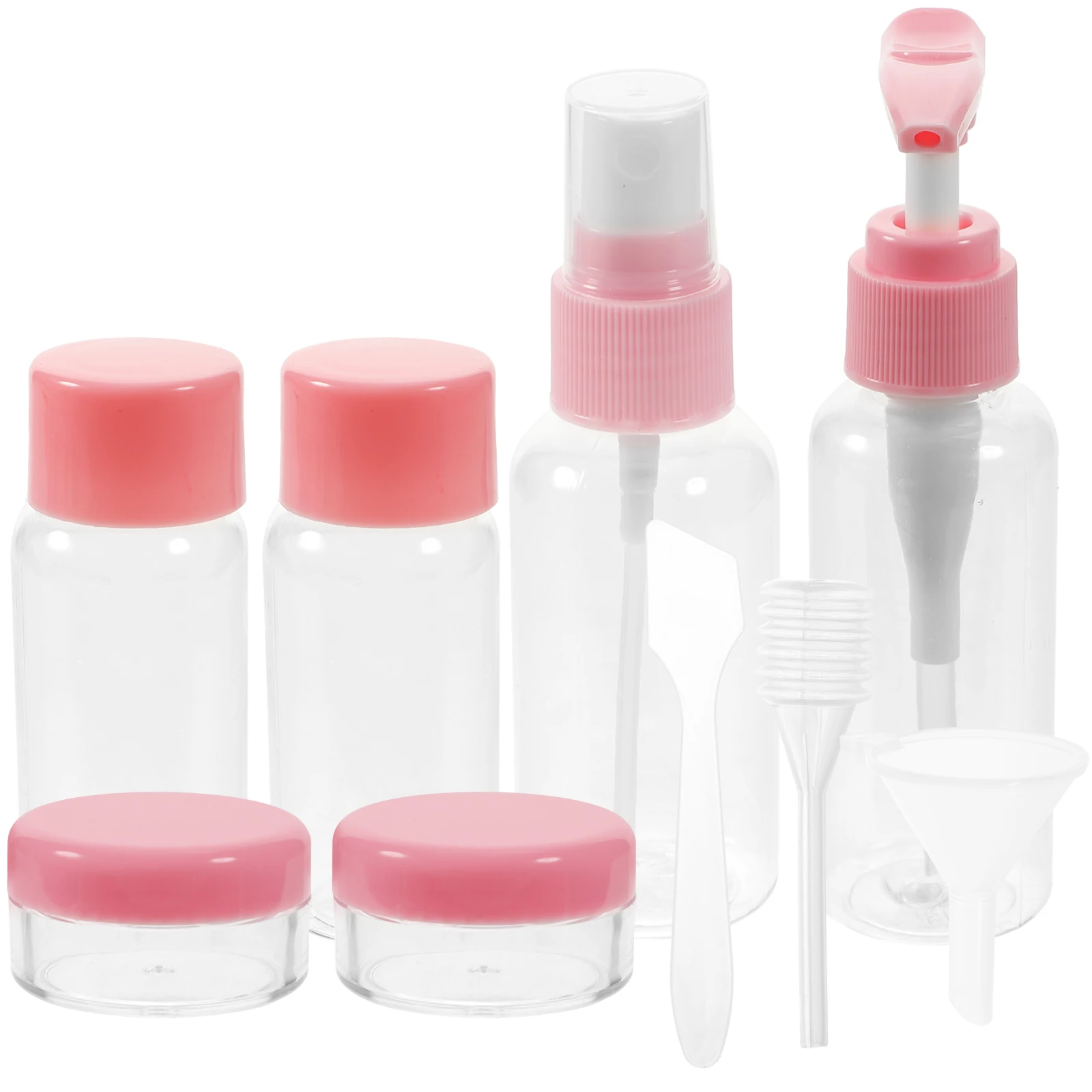 1 von leeren Make-up-Flaschen-Set für Reisen, Toner-Sprüher, Wassersprüher-Set, feuchtigkeitsspendende Haut-Sprühflaschen, tragbar, nachfüllbar