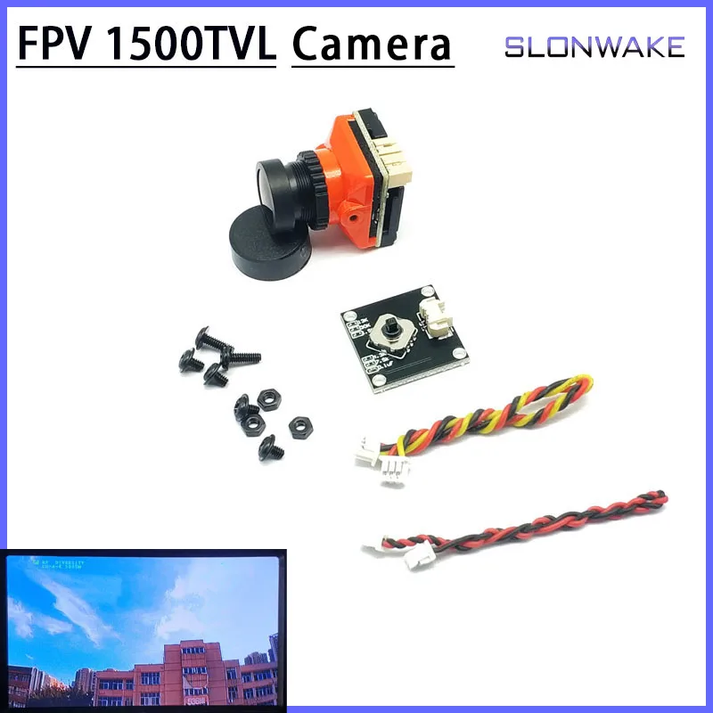 Новинка 1/3 CMOS 1500TVL Мини FPV камера 2,1 мм Мощность объектива 5 в-30 в PAL/NTSC с OSD внутренней регулируемой для 5,8G радиоуправляемого гоночного дрона