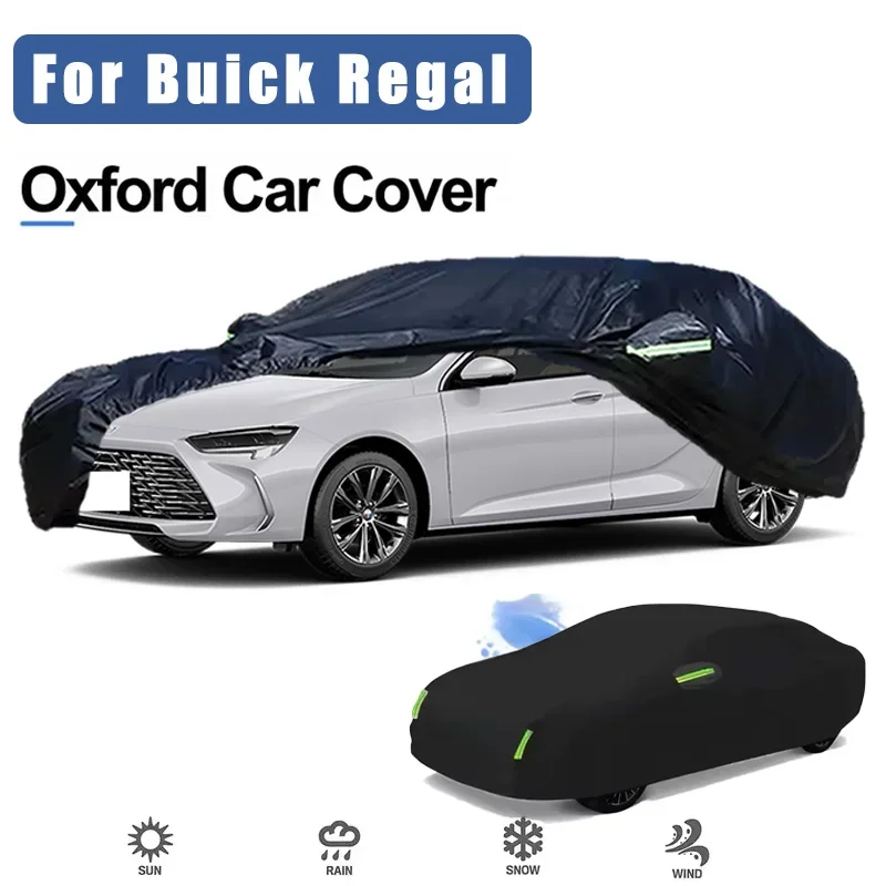

For Buick Regal Car Covers Outdoor Waterproof Dustproof Sun Rain Snow Protection Thick Oxford Cloth Car Accessories