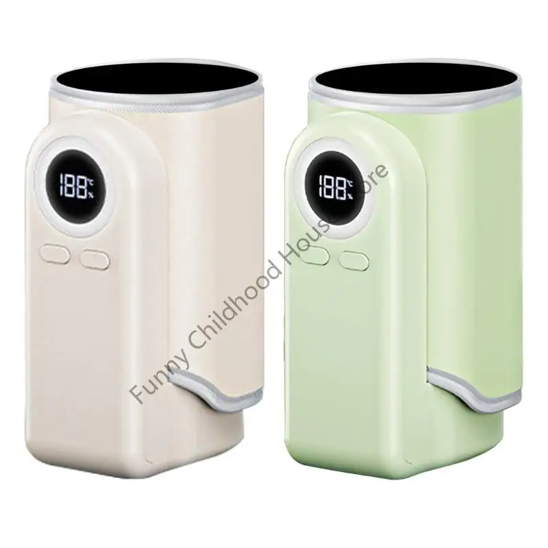 

D0LA Travel Ready 4 in 1 Baby Bottle Warmer Fast Heating Breastmilk Formula USB Rechargeable Adjustable Temperature Control