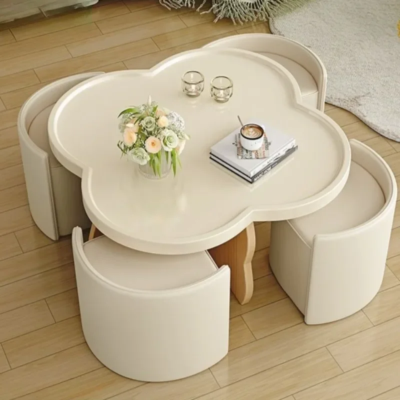 

Organizer Storage Coffee Table Hardcover Ornaments Aesthetic Set Coffee Table Floor Multifunction Mesa Centro Salon Furnitures