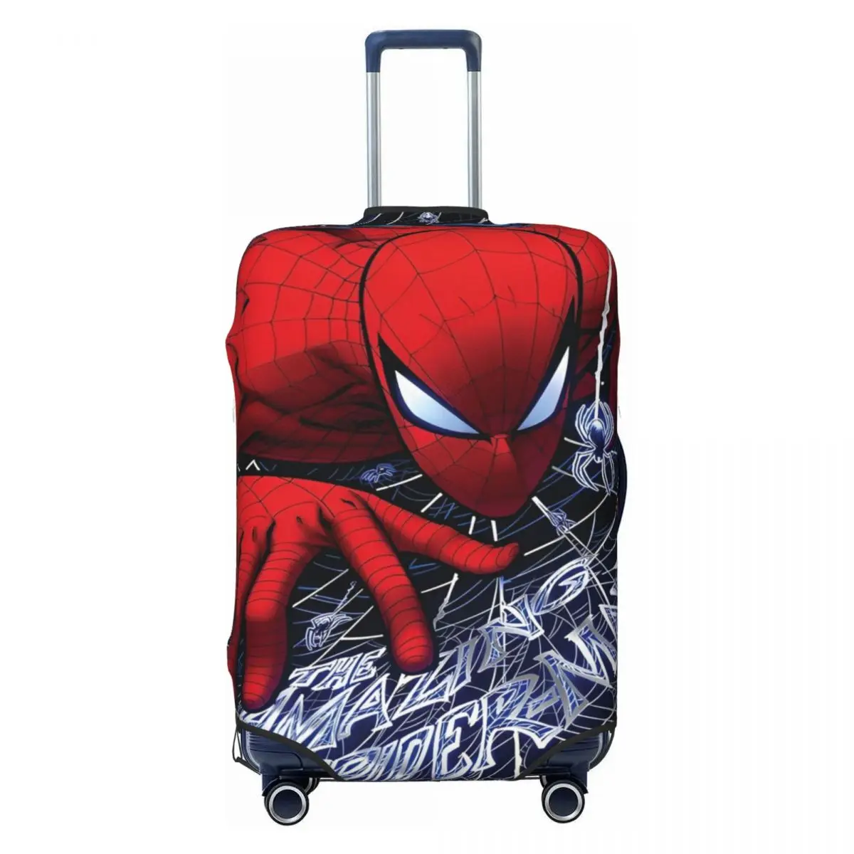 Spider-Man Superhero Luggage Cover Fits 18-32 Inch Suitcases Elastic Suitcase Cover Protector Travel Accessories