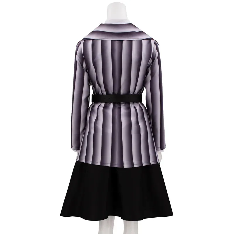 

Wednesday Cosplay Set - Sinclair Enid Anime School Uniform Jacket Skirt with Wig for Women Halloween Costume Suita;3,v'5.t;8,