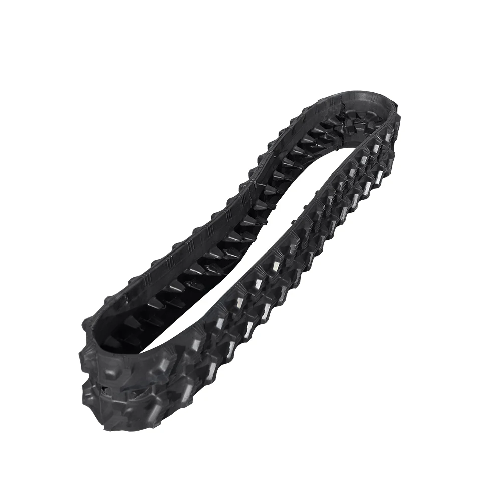 

Сверхмощные гусеницы из натурального каучука для мини-экскаватора, износостойкие противоскользящие аксессуары для строительной техники, однодорожные.