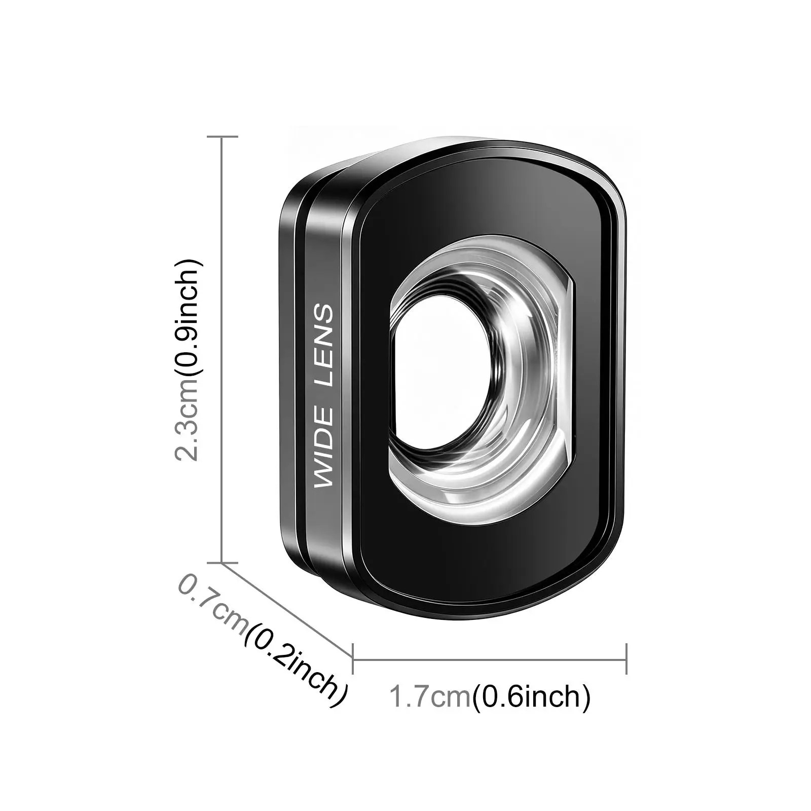 PULUZ 112 Degree Magnetic Wide Angle Filter For DJI Osmo Pocket 4 / Pocket 3 Action Camera FOV Lens Filter Expand Field of View