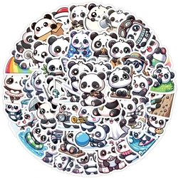 10/30/50pcs Cartoon Cute Kawaii Panda Graffiti Stickers Fridge Scrapbook Laptop Notebook Funny Decoration Sticker for Kids Toys