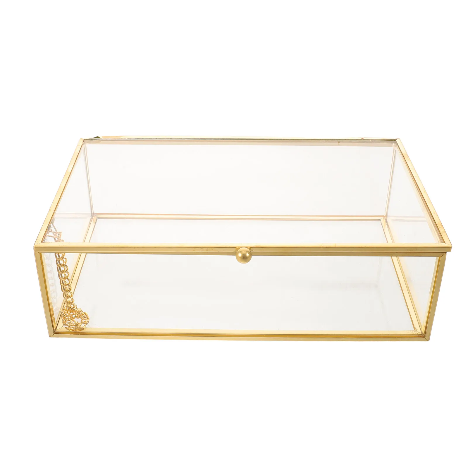 Jewelry Storage Box 4 Layers Large Capacity Transparent Organizer Case Portable Accessories Holder Jewelry Storage Box