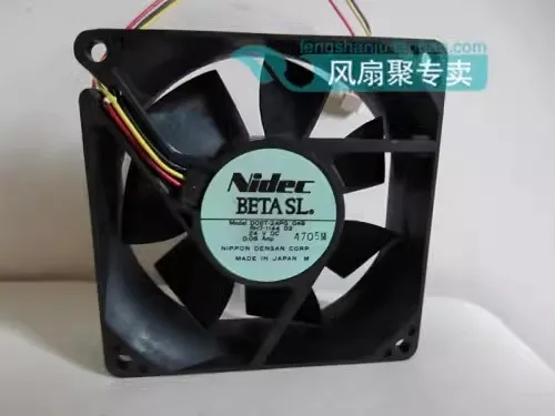 

Free shipping new original NIDEC D08T-24PG 04B 24V 0.09A 8CM 8025 three wire variable frequency fan