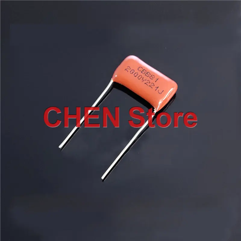 50PCS NEW CBB81 Capacitor 2000V 102J 221J 222J 331J 332J 472J P15MM CBB Polypropylene Film Capacitor 102 221 222 331 332 472