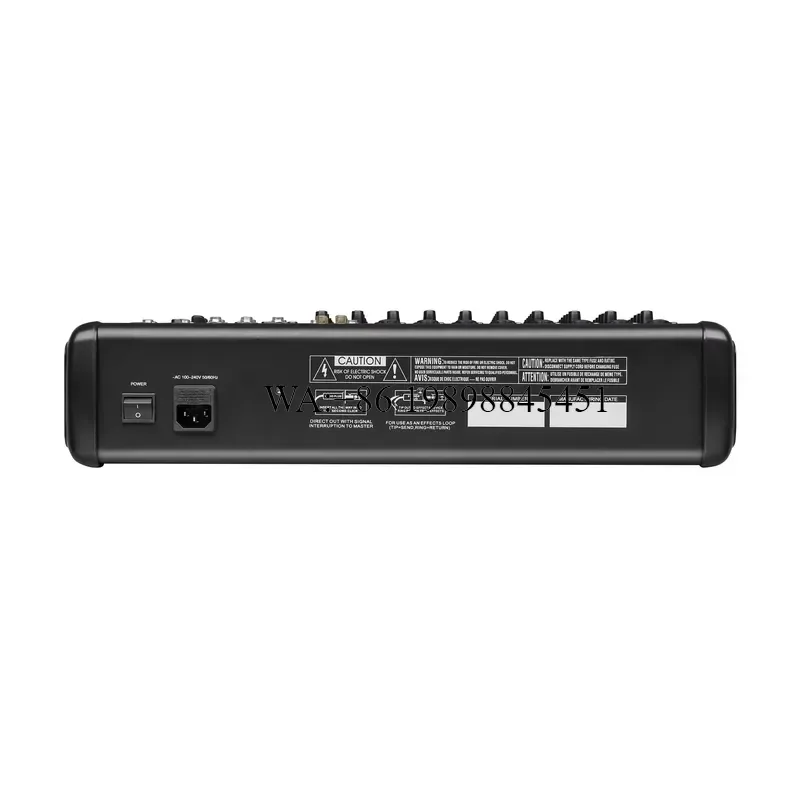 WMWMNU Professional Audio Mixer 12-Channel 99DSP Digital Effects Dj Controller/audio Console Mixer Sound Console Mixer Audio