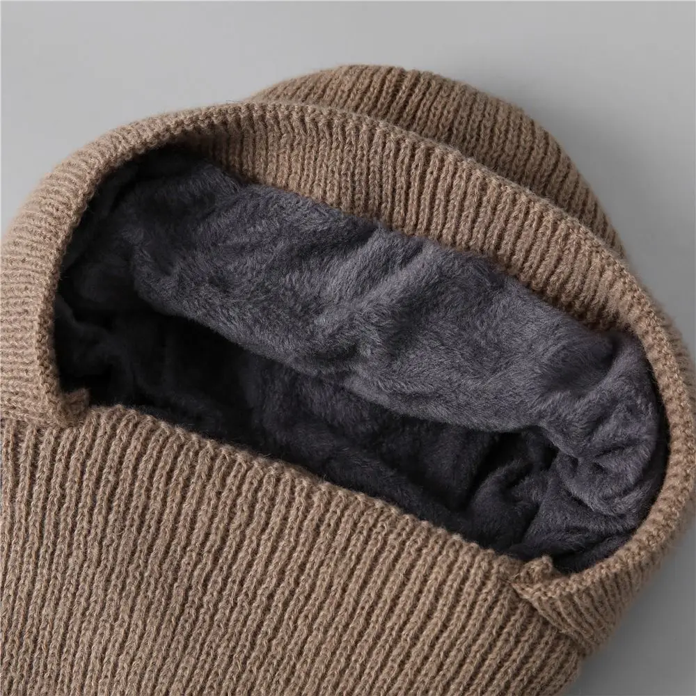 قبعة بالاكلافا سميكة جديدة تحافظ على الدفء، قبعة دافئة مقاومة للرياح، قناع للرقبة مقاوم للبرد، قبعة شتوية #5