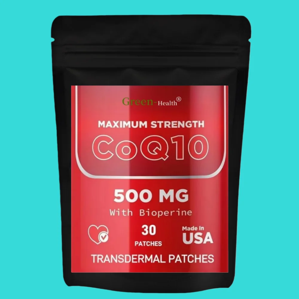 

Энергетические патчи CoQ10 на 30 штук — трансмимическая добавка для ежедневной жизненной энергии (поставка на один месяц)