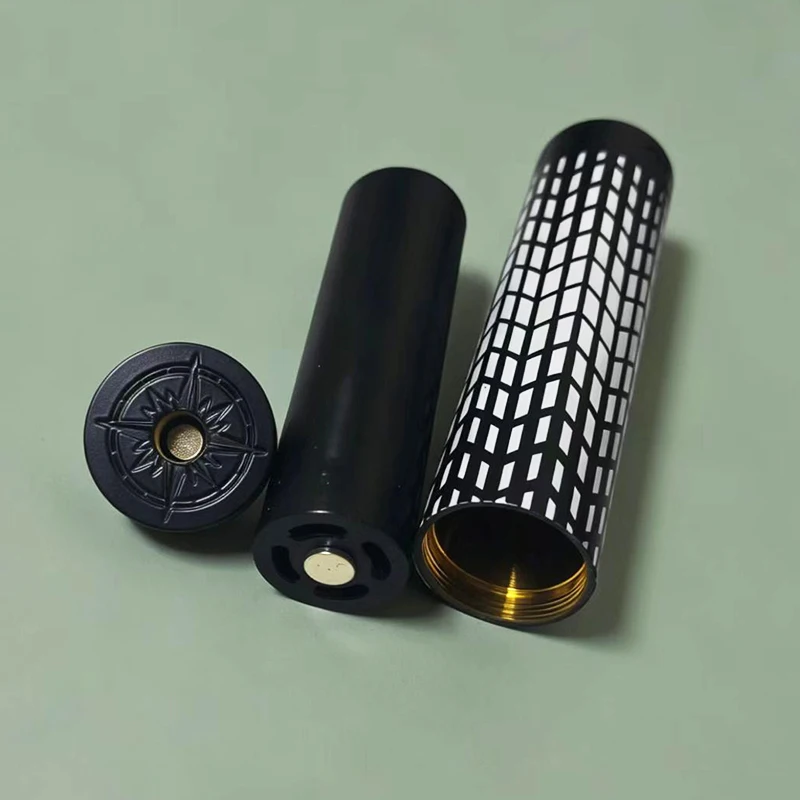 DIY Blackout Mech Mod 18650 Pil 316ss Cam Tüp 510 Blaze Solo Tankı için Mekanik Mech Modları Dekoratif aksesuarlar