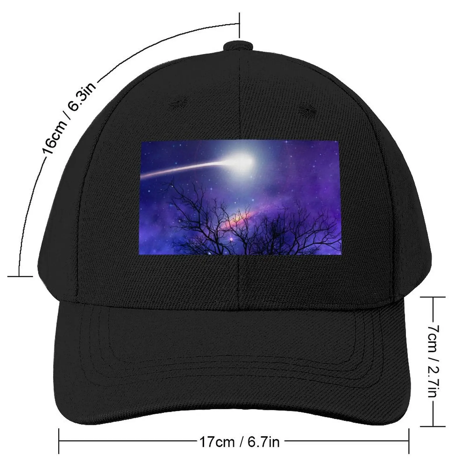 Shooting Star Tree Baseball Cap beach hat Brand Man cap Bobble Hat Trucker Hats For Men Women's