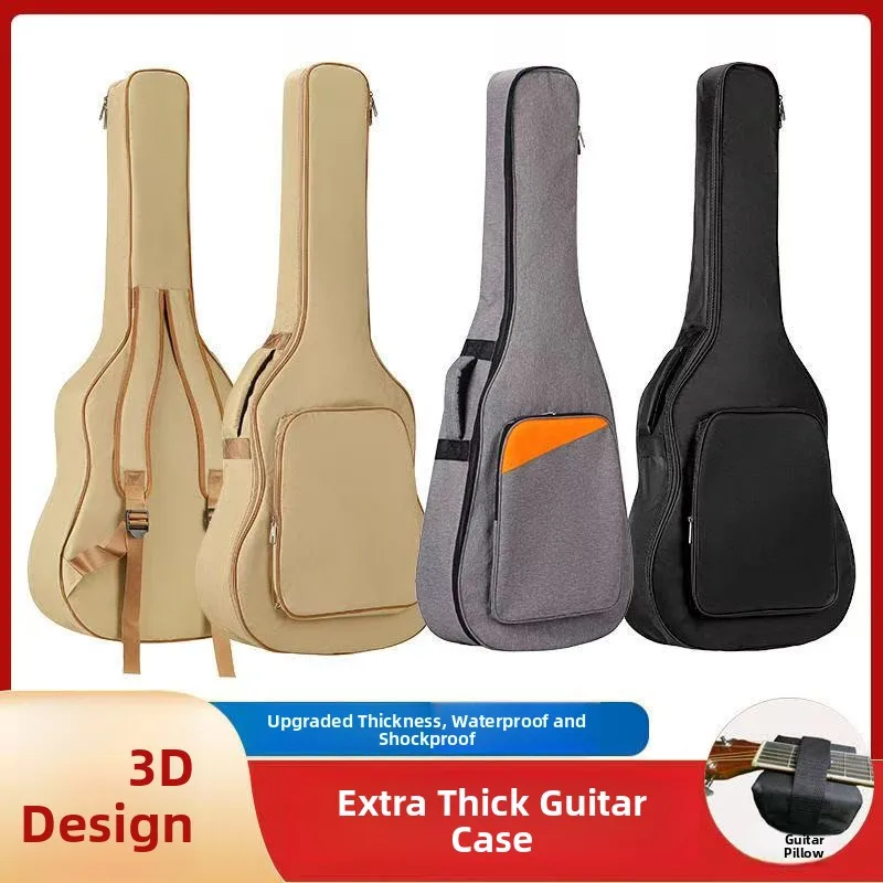 

Сумка для гитары Thiened для 38, 39, 40, 4-дюймовых классических и народных деревянных гитар, чехол для музыкальных инструментов с высоким эстетическим значением