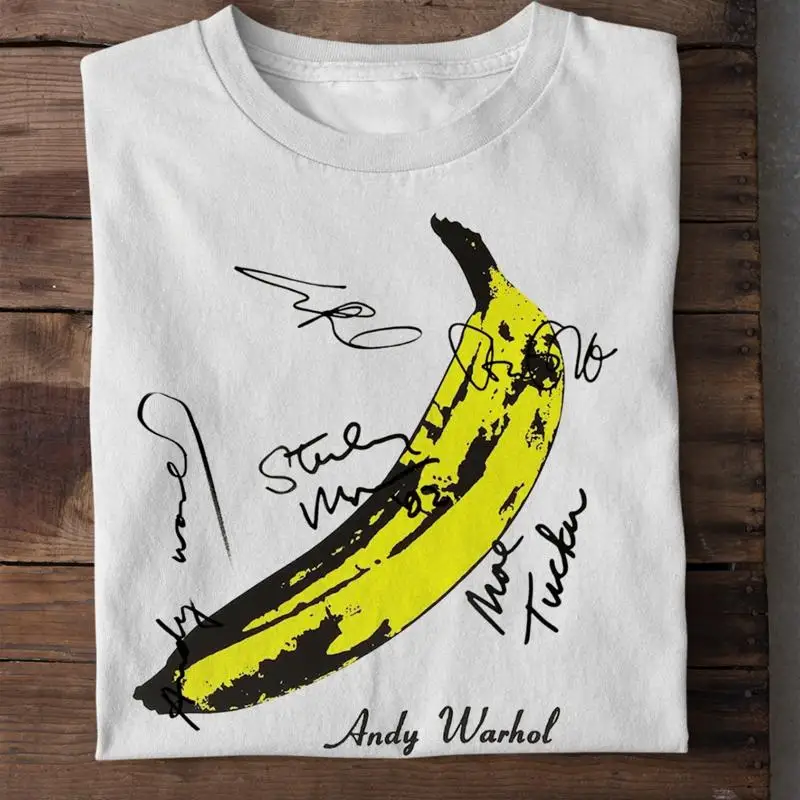 The Velvet Underground & Nico Signed Xmas Gift S to 5XL Black T-Shirt