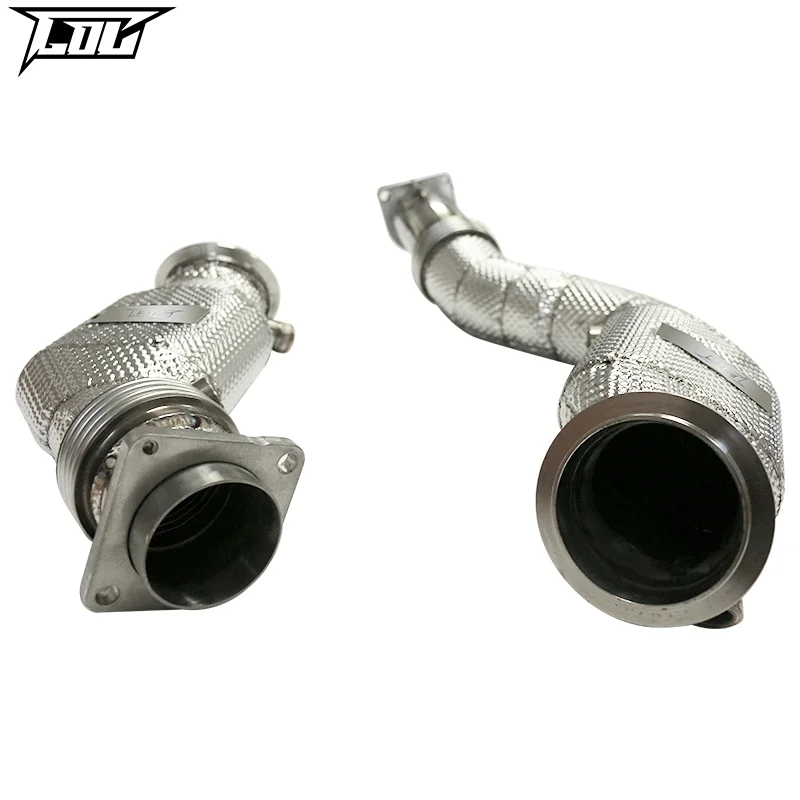 Boska النازل لسيارات BMW M2 المنافسة M2C M3 M4 F80 F82 F83 3.0 2013- نظام عادم النازل عالي التدفق #5