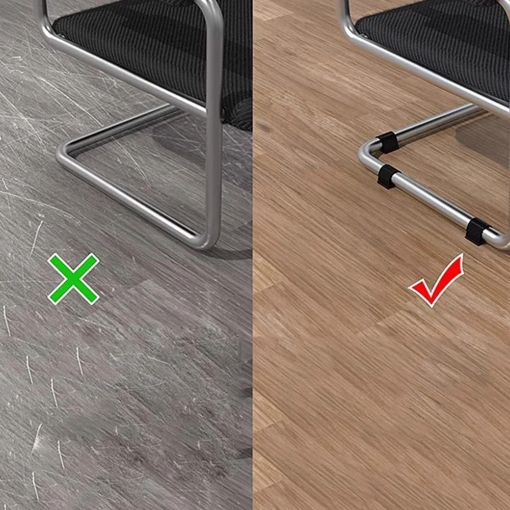 

24pc Felt Chair Gliders For Swing Chairsfor Cantilever Chair Furniture Gliders Protect= Tile Floor Wooden Floor And Reduce Noise